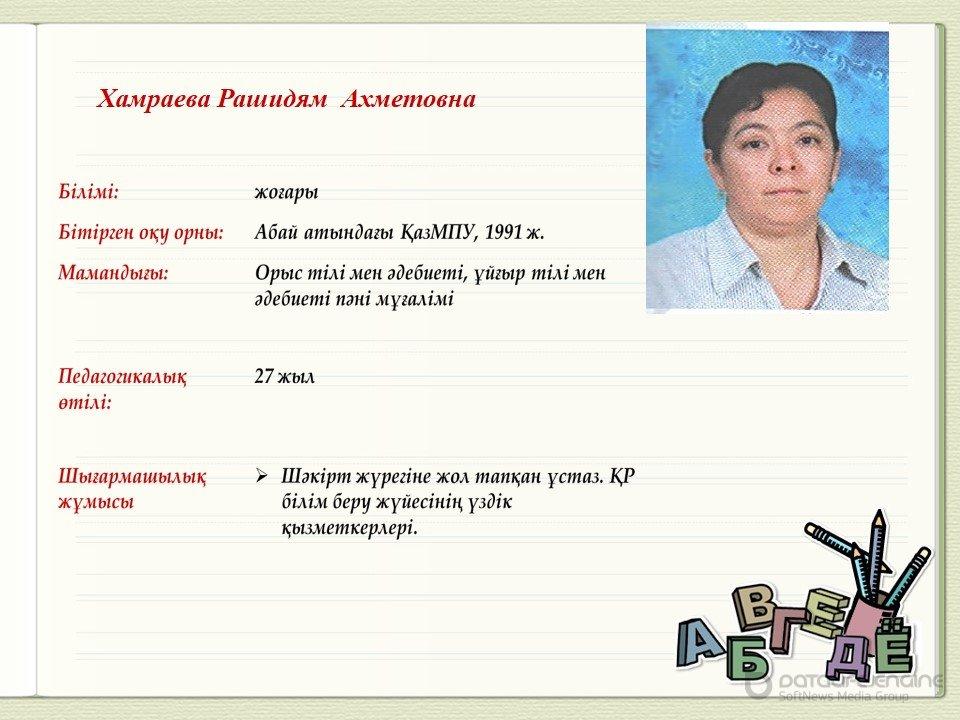 Жалпы білім беретін мектептердегі 1-7 сыныптар &#1199;шін вариативті ж&#1241;не 8-11 сыныптар &#1199;шін бейінді ж&#1241;не бейіналды курстарды&#1187; ба&#1171;дарламаларыны&#1187; авторлары