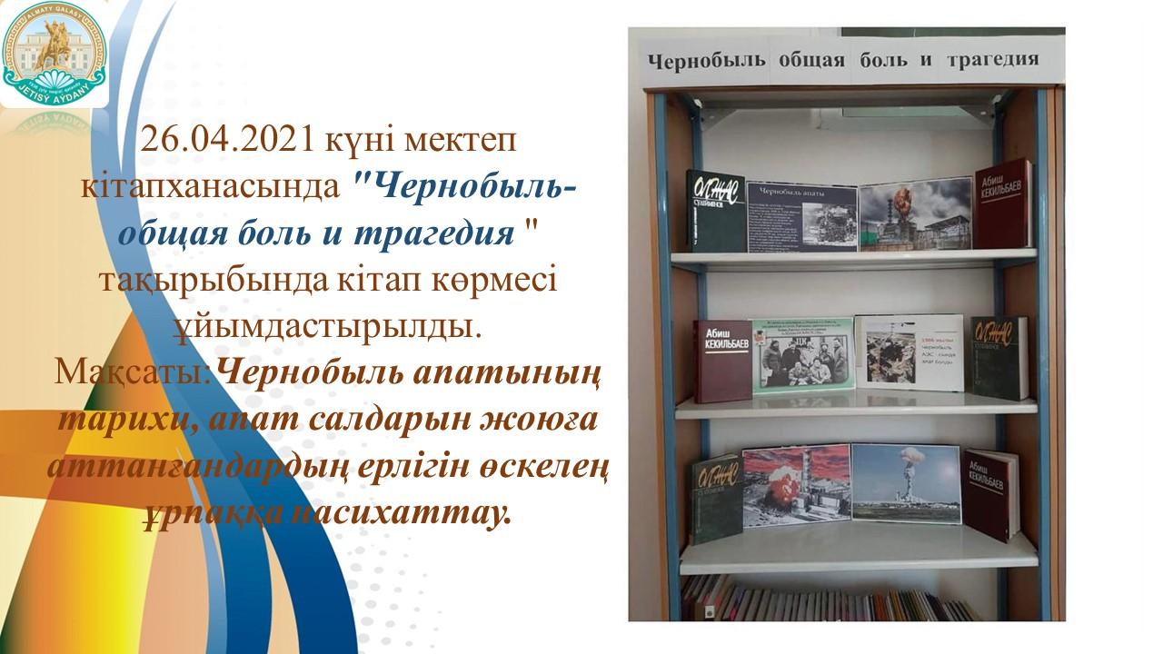 "Чернобыль-общая боль и трагедия "