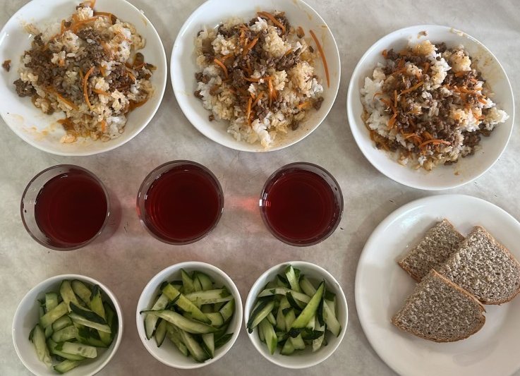 Ақпан айы 4 апта 1-күн ас мәзірі.