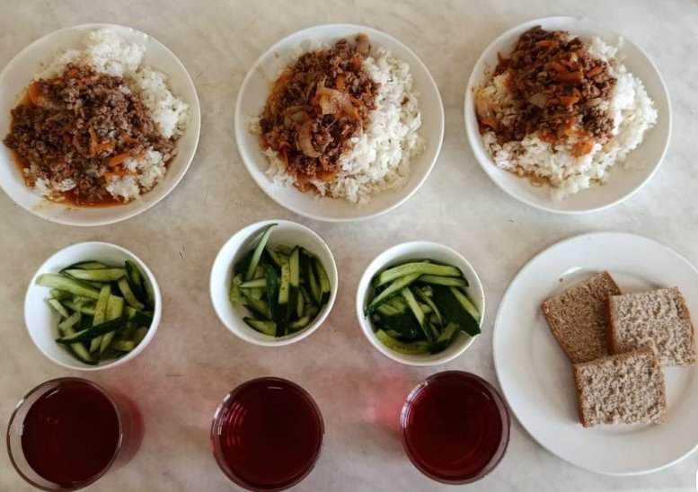 Сәуір айы 1 апта 1-күн ас мәзірі.