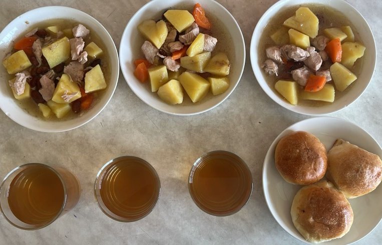 Сәуір айы 1 апта 2-күн ас мәзірі.